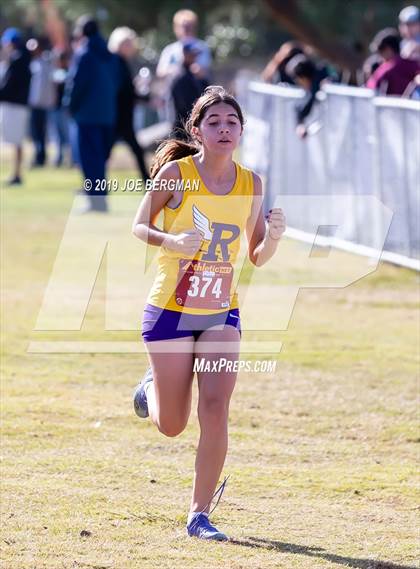 Thumbnail 3 in CIF Central Section Cross Country Championships (Girls D2 Race) photogallery.