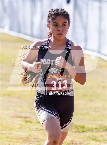 Thumbnail 2 in CIF Central Section Cross Country Championships (Girls D2 Race) photogallery.