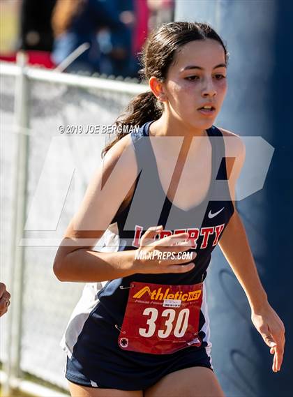 Thumbnail 1 in CIF Central Section Cross Country Championships (Girls D2 Race) photogallery.