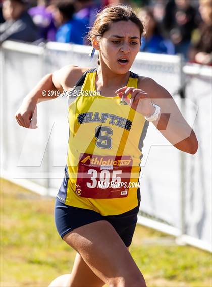 Thumbnail 1 in CIF Central Section Cross Country Championships (Girls D2 Race) photogallery.