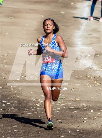 Thumbnail 1 in CIF Central Section Cross Country Championships (Girls D2 Race) photogallery.