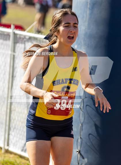 Thumbnail 3 in CIF Central Section Cross Country Championships (Girls D2 Race) photogallery.