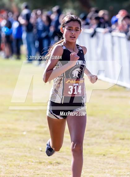 Thumbnail 1 in CIF Central Section Cross Country Championships (Girls D2 Race) photogallery.