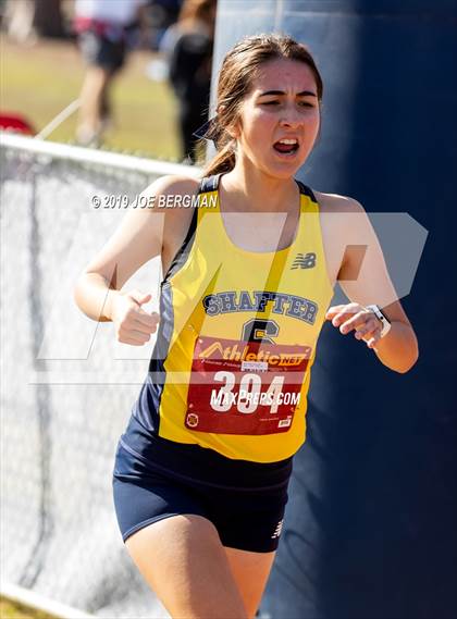 Thumbnail 1 in CIF Central Section Cross Country Championships (Girls D2 Race) photogallery.