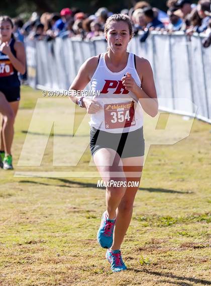 Thumbnail 3 in CIF Central Section Cross Country Championships (Girls D2 Race) photogallery.