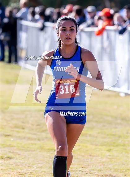 Thumbnail 2 in CIF Central Section Cross Country Championships (Girls D2 Race) photogallery.
