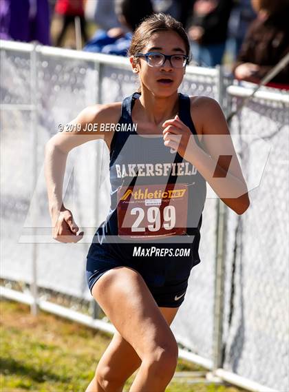 Thumbnail 3 in CIF Central Section Cross Country Championships (Girls D2 Race) photogallery.