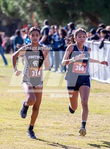 Thumbnail 3 in CIF Central Section Cross Country Championships (Girls D2 Race) photogallery.