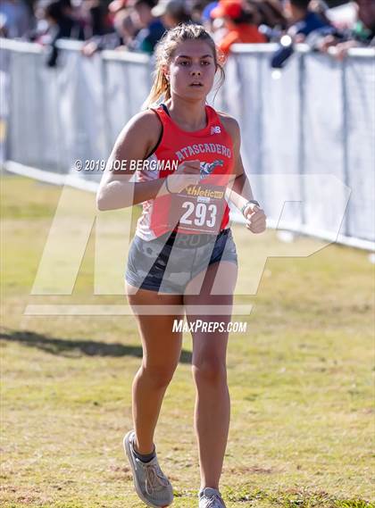 Thumbnail 2 in CIF Central Section Cross Country Championships (Girls D2 Race) photogallery.