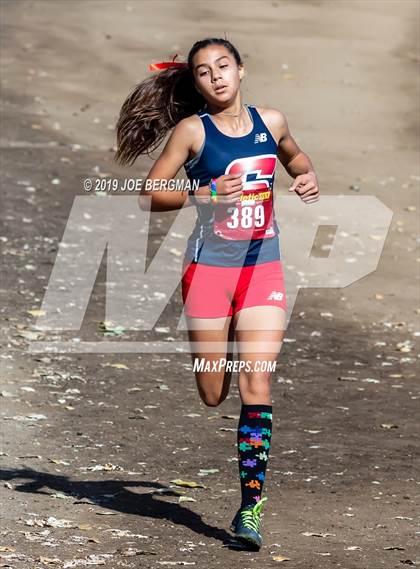 Thumbnail 1 in CIF Central Section Cross Country Championships (Girls D2 Race) photogallery.