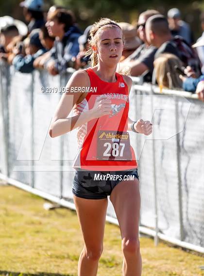 Thumbnail 3 in CIF Central Section Cross Country Championships (Girls D2 Race) photogallery.