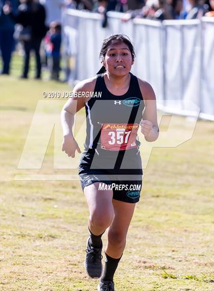 Thumbnail 3 in CIF Central Section Cross Country Championships (Girls D2 Race) photogallery.