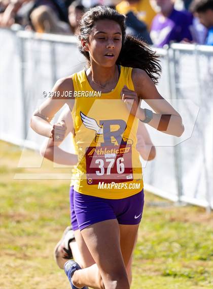 Thumbnail 1 in CIF Central Section Cross Country Championships (Girls D2 Race) photogallery.