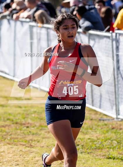 Thumbnail 2 in CIF Central Section Cross Country Championships (Girls D2 Race) photogallery.