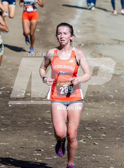 Thumbnail 1 in CIF Central Section Cross Country Championships (Girls D2 Race) photogallery.