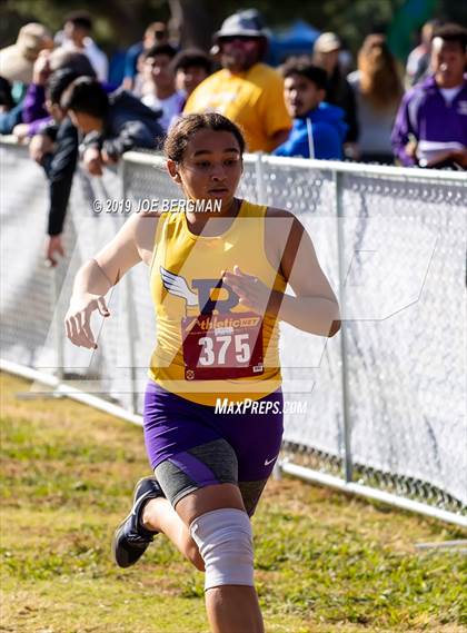 Thumbnail 1 in CIF Central Section Cross Country Championships (Girls D2 Race) photogallery.