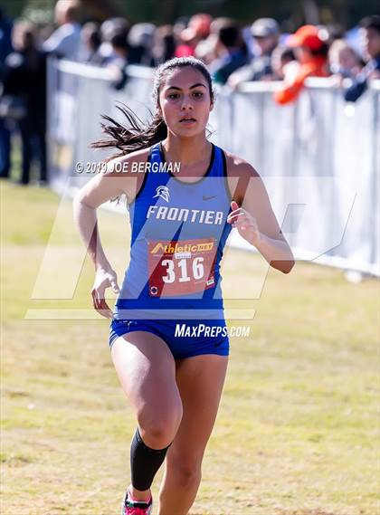 Thumbnail 1 in CIF Central Section Cross Country Championships (Girls D2 Race) photogallery.