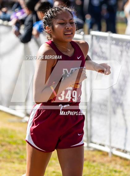 Thumbnail 1 in CIF Central Section Cross Country Championships (Girls D2 Race) photogallery.