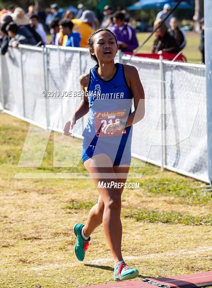 Thumbnail 3 in CIF Central Section Cross Country Championships (Girls D2 Race) photogallery.