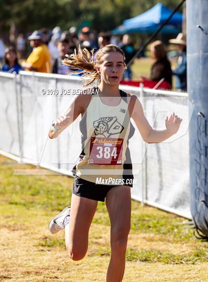 Thumbnail 3 in CIF Central Section Cross Country Championships (Girls D2 Race) photogallery.