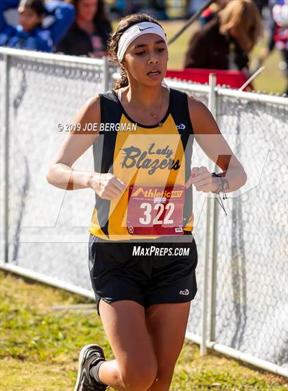 Thumbnail 3 in CIF Central Section Cross Country Championships (Girls D2 Race) photogallery.