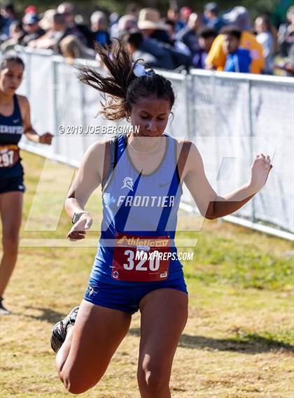 Thumbnail 3 in CIF Central Section Cross Country Championships (Girls D2 Race) photogallery.