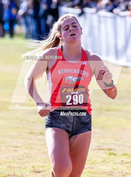 Thumbnail 3 in CIF Central Section Cross Country Championships (Girls D2 Race) photogallery.