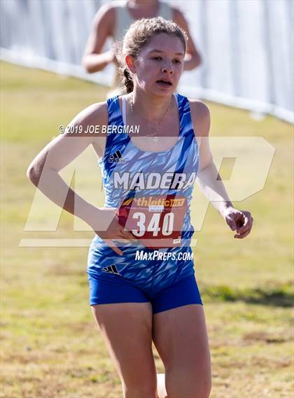 Thumbnail 1 in CIF Central Section Cross Country Championships (Girls D2 Race) photogallery.