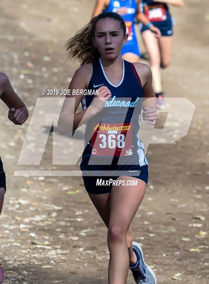 Thumbnail 1 in CIF Central Section Cross Country Championships (Girls D2 Race) photogallery.