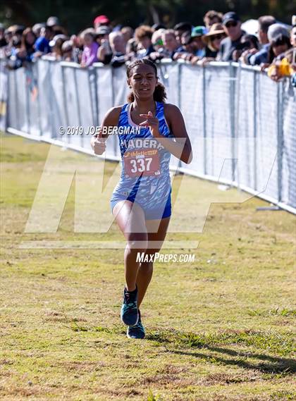 Thumbnail 1 in CIF Central Section Cross Country Championships (Girls D2 Race) photogallery.