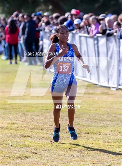Thumbnail 1 in CIF Central Section Cross Country Championships (Girls D2 Race) photogallery.