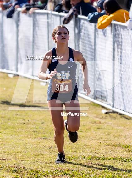 Thumbnail 1 in CIF Central Section Cross Country Championships (Girls D2 Race) photogallery.