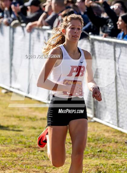 Thumbnail 3 in CIF Central Section Cross Country Championships (Girls D2 Race) photogallery.