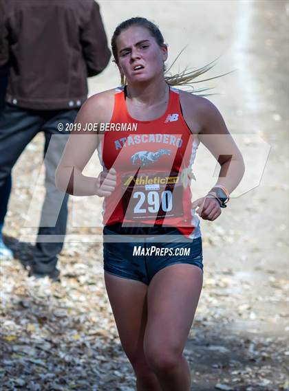 Thumbnail 1 in CIF Central Section Cross Country Championships (Girls D2 Race) photogallery.
