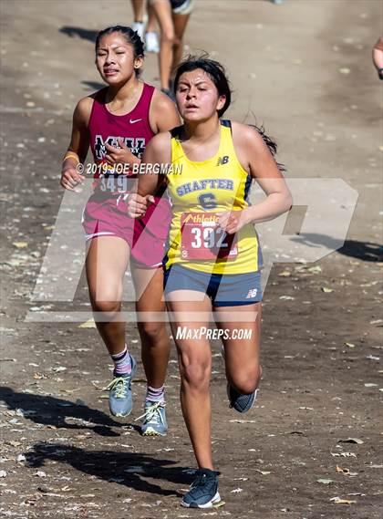 Thumbnail 3 in CIF Central Section Cross Country Championships (Girls D2 Race) photogallery.