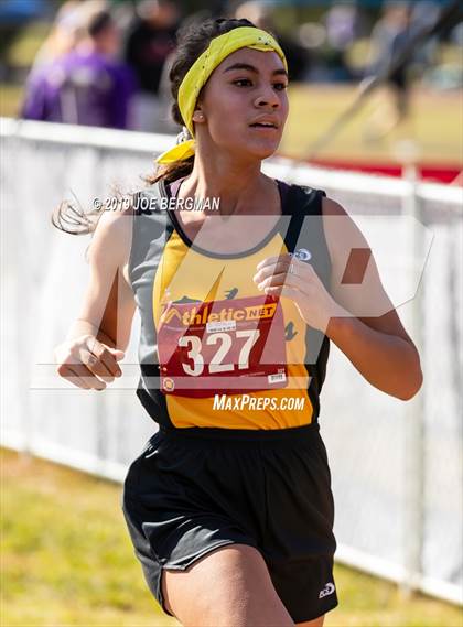 Thumbnail 1 in CIF Central Section Cross Country Championships (Girls D2 Race) photogallery.