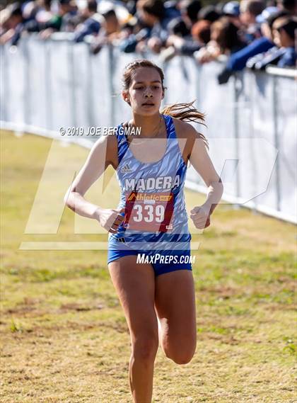 Thumbnail 3 in CIF Central Section Cross Country Championships (Girls D2 Race) photogallery.