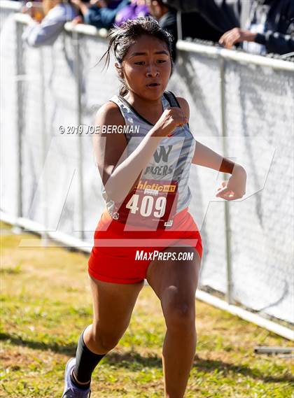 Thumbnail 1 in CIF Central Section Cross Country Championships (Girls D2 Race) photogallery.