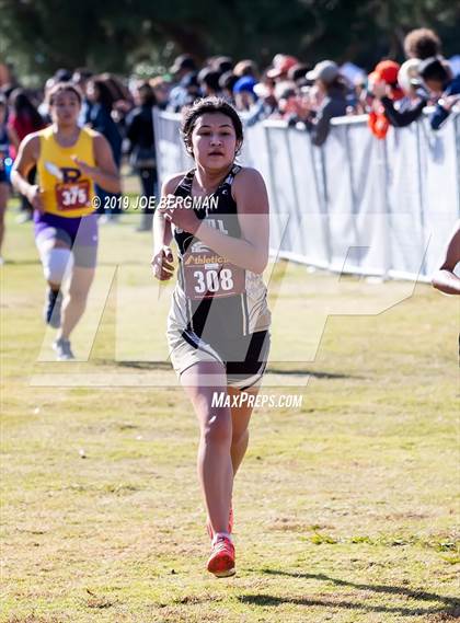 Thumbnail 3 in CIF Central Section Cross Country Championships (Girls D2 Race) photogallery.