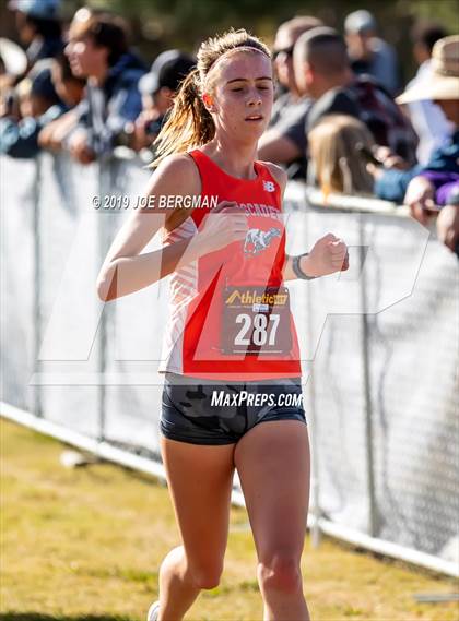 Thumbnail 1 in CIF Central Section Cross Country Championships (Girls D2 Race) photogallery.