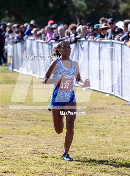 Thumbnail 3 in CIF Central Section Cross Country Championships (Girls D2 Race) photogallery.