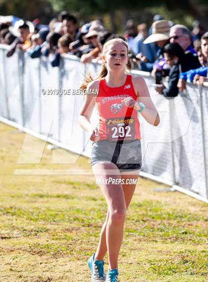 Thumbnail 2 in CIF Central Section Cross Country Championships (Girls D2 Race) photogallery.
