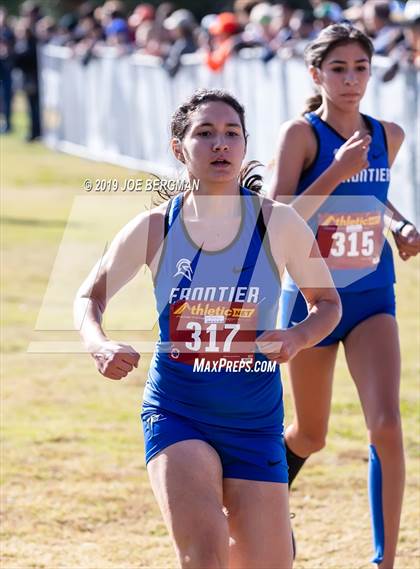 Thumbnail 3 in CIF Central Section Cross Country Championships (Girls D2 Race) photogallery.