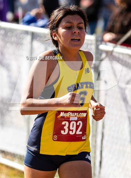 Thumbnail 2 in CIF Central Section Cross Country Championships (Girls D2 Race) photogallery.