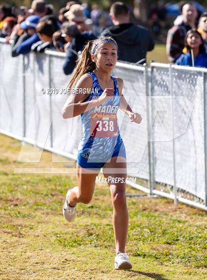 Thumbnail 1 in CIF Central Section Cross Country Championships (Girls D2 Race) photogallery.