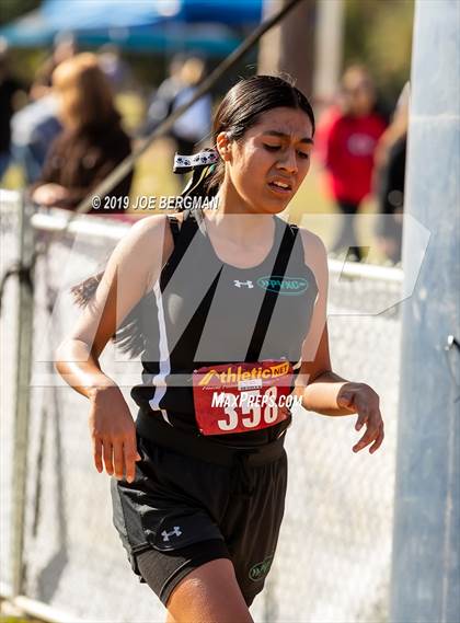 Thumbnail 3 in CIF Central Section Cross Country Championships (Girls D2 Race) photogallery.