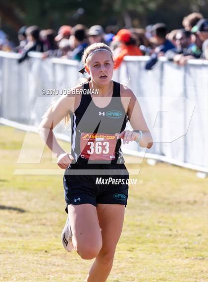 Thumbnail 3 in CIF Central Section Cross Country Championships (Girls D2 Race) photogallery.