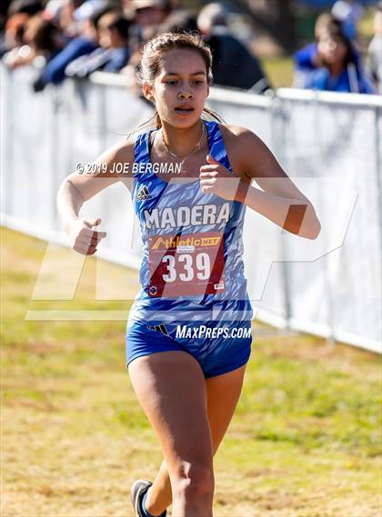 Thumbnail 1 in CIF Central Section Cross Country Championships (Girls D2 Race) photogallery.