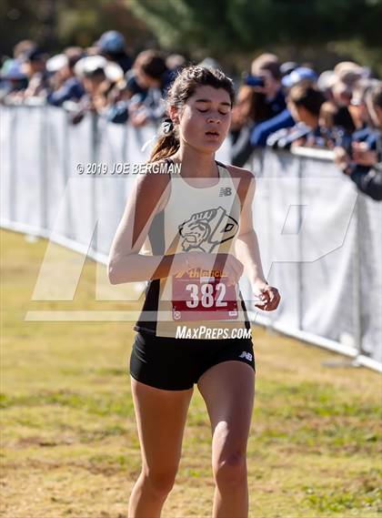 Thumbnail 3 in CIF Central Section Cross Country Championships (Girls D2 Race) photogallery.