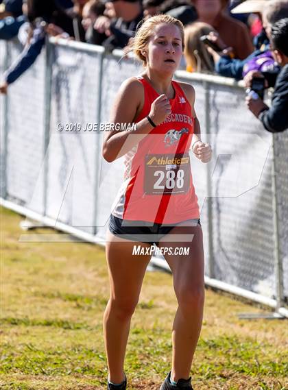 Thumbnail 1 in CIF Central Section Cross Country Championships (Girls D2 Race) photogallery.
